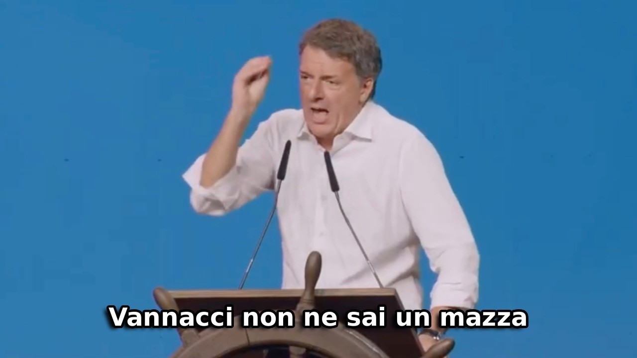 RENZI CONTRO VANNACCI: «STUDIA PRIMA DI PARLARE, SUI DIRITTI TORNA AL 1400»