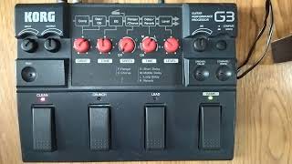 Video thumbnail for korg g3 sound test by Too Andtheguitar