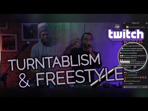PerQuist & Yearroundmunich (KREW) - Live Freestyle Rap & Turntablism (Werk Live Studio München)