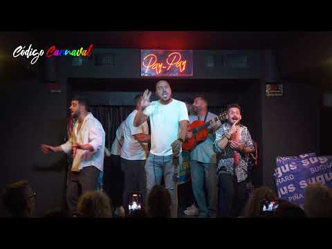 Final popurrí chirigota ¡QUÉ CALÓ (2018)