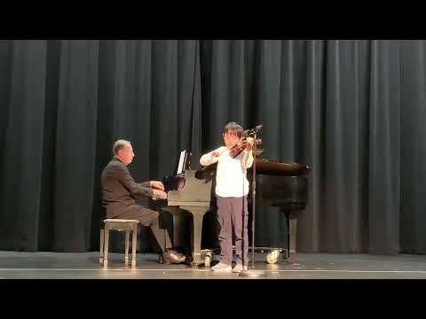 2022/1 Leo Chen playing Ave Maria by Bach Gounod, Pine View School Variety Show