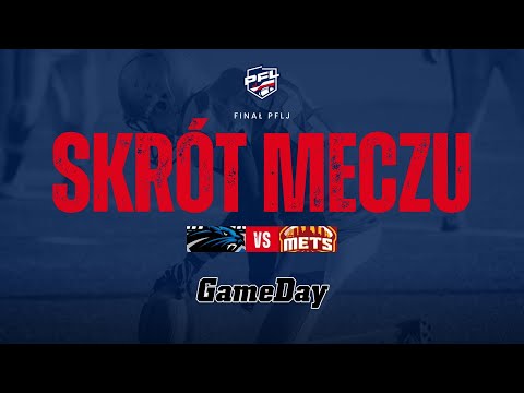 Finał PFLJ 2023 - skrót meczu: Panthers Wrocław - Warsaw Mets