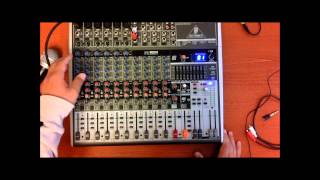 Video thumbnail for A Personal opinion of the Behringer XENYX X1832USB Small Format Mixer by Mikael Takeo