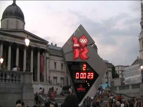 2012.07.25 Olympic Clock #London2012 countdown to less than 2 days to go!