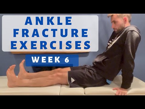Routine Ankle Fracture Recovery Exercises: Week 6
