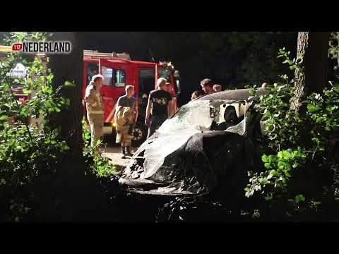 Brandweerman krijgt ernstig ongeval Koekange onderweg naar melding