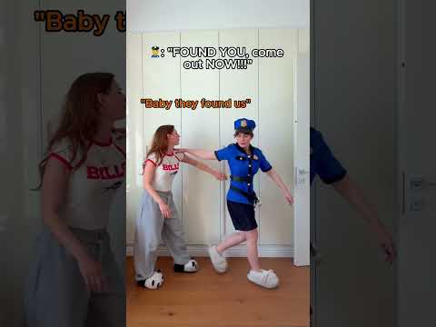 Me and My Boyfriend Trying Not to Get Caught 😳🚓 #viral