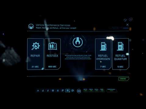 Star Citizen LIVE 3.3.0 - M25 - Ship Repair - cost : 26 UEC