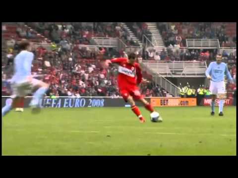 Middlesbrough's total annihilation of Manchester City in 2008 |8-1|
