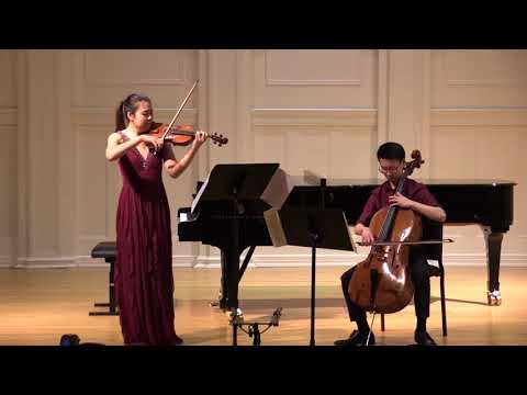 Passacaglia in G minor (G. F. Handel / J. Halvorsen) - Ria Honda, violin James Baik, cello