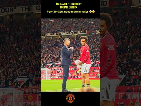 No minutes, no complaints, just waiting for his time ❤️ #manchesterunited #manutd #mufc #casemiro