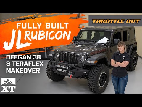 JL Rubicon Gets Fully Built With Deegan38 & Teraflex Parts - Throttle Out