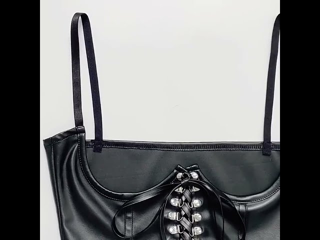 Vídeo relacionado con AUYAO Corset Mujer, Cinturón para Mujer con Cordones Atados, Cintura Capacitación Brocade, Bustier Gótico, Applica a Abito da Festa Corsetto, Halloween Carnava Cosplay Fiesta Outfit, M