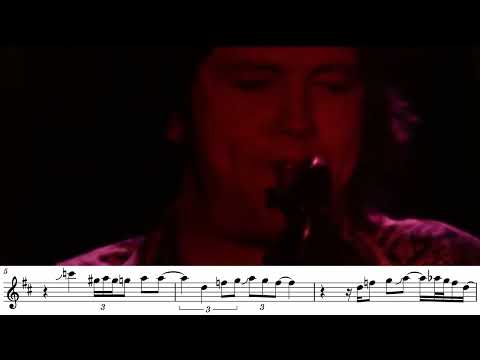 Brown Sugar - Tenor Sax TRANSCRIPTION