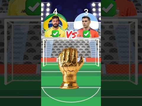 Alison bekar vs Emiliano Martínez 🔥Brazil vs Argentina/ how this golkifar is best 🔥 #football#shorts