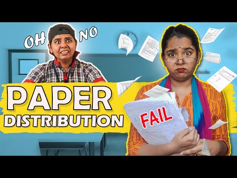 Classroom Paper Distribution (Exam Paper Distribution + Going Back To School in 2021)| Simply Sruthi
