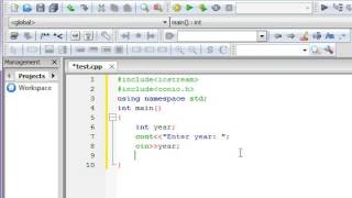 CPP program to check leap year