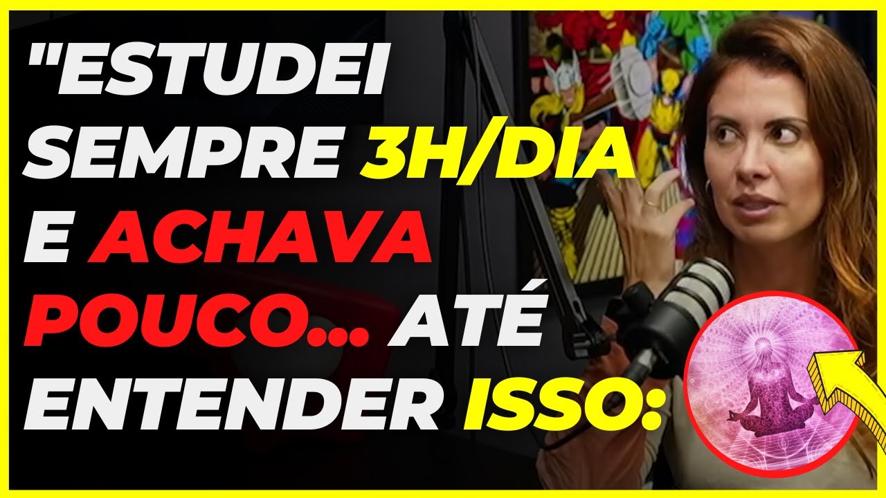 NÃO FOI A CARGA HORÁRIA DE ESTUDOS QUE ACELEROU MINHA APROVAÇÃO... FOI ESSA OUTRA COISA: