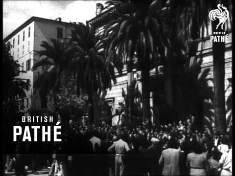 De Gaulle In Corsica (1948)