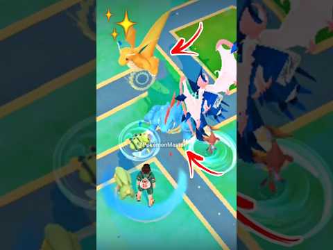 4000+ Cp Dragonite and Shiny Monster at the same time (Pokemon GO)