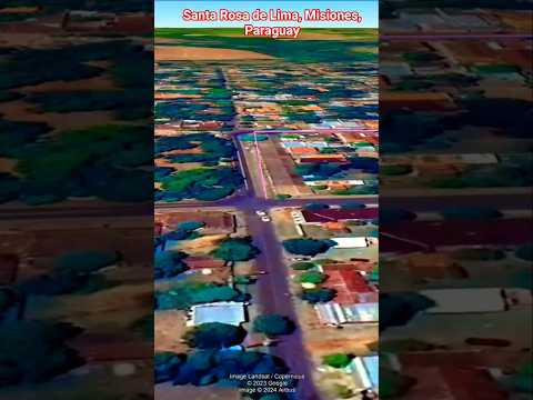 Santa Rosa de Lima, Misiones, Paraguay #googleearth #drone #map