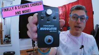 Video thumbnail for Coolmusic Modulator Guitar FX Pedal Review by Demonic Sweaters