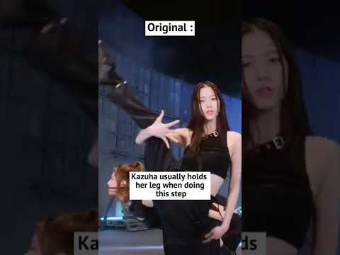 Kazuha slayed this dance step...😌 #antifragile #le sserafim #kazuha