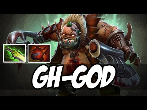 GH-GOD Plays Pudge WITH ETHEREAL BLADE - Dota 2
