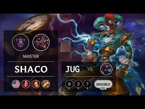 Shaco Jungle vs Kha'Zix - NA Master Patch 9.8