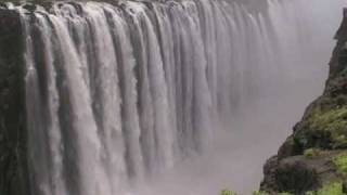 Victoria Falls the Largest Waterfall in the World Video
