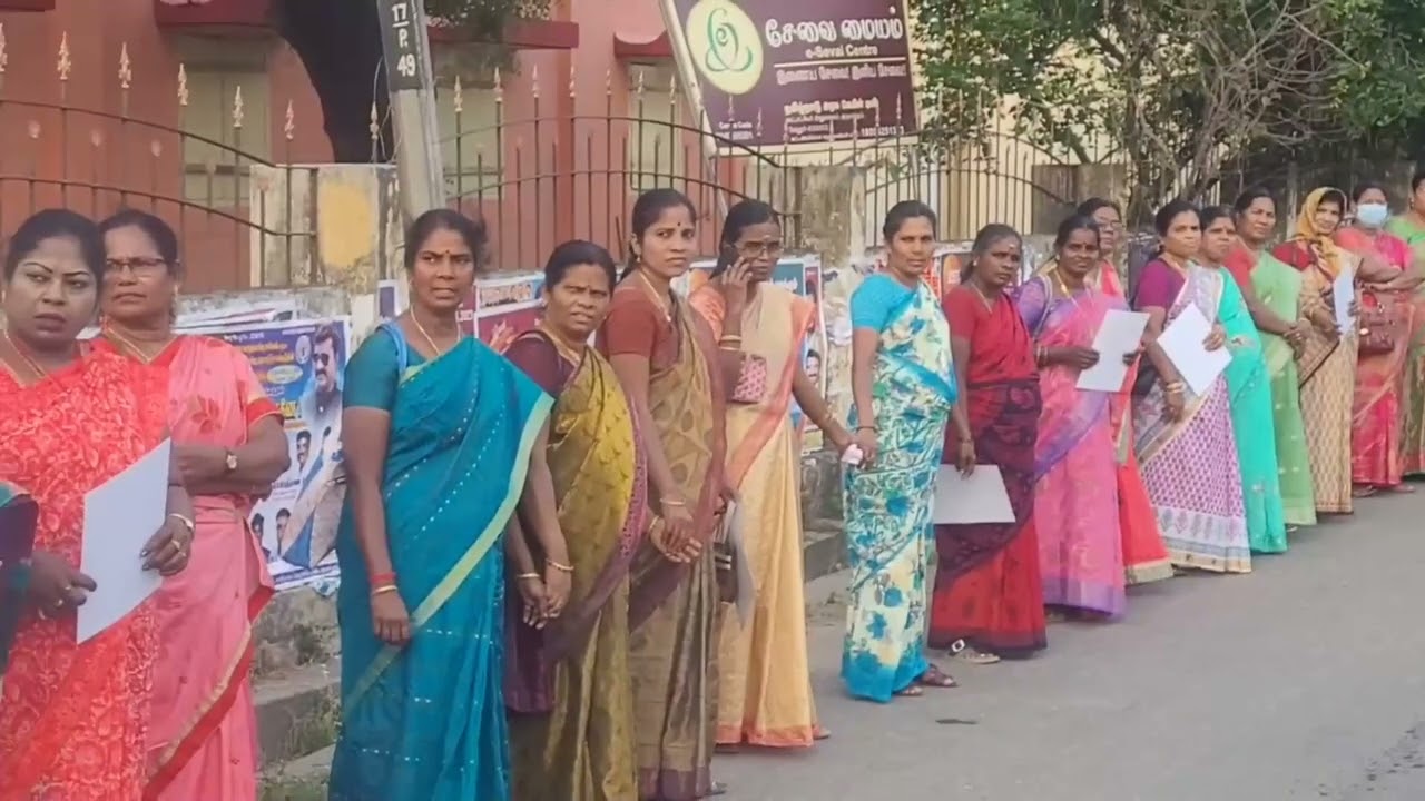 திருவாரூர், வேலூர் மாவட்டங்களில் ஜாக்டோ-ஜியோ சார்பில் மனித சங்கிலி போராட்டம்!