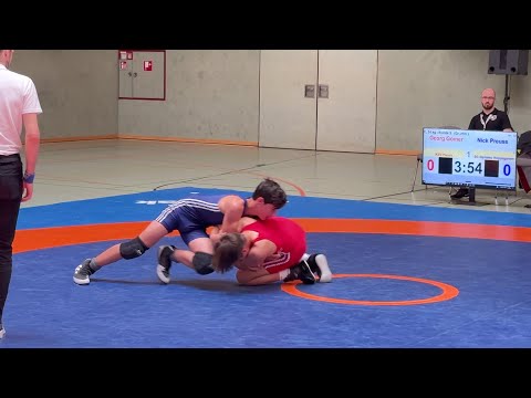 Wrestling / Ringen, Offene MDM in Stendal, Jugend C, 54 kg, greco-rom., Gomer - Preuss