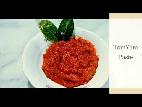 TomYum paste | Homemade TomYum Paste for TomYum Soup & TomYum Fried Rice