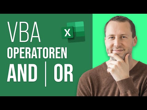 VBA Operatoren AND OR