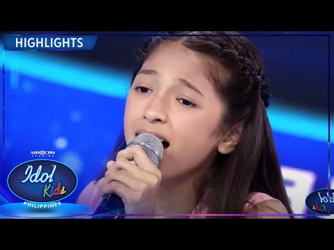 Fatima impresses the judges with her version of "Bakit Nga Ba Mahal Kita" | Idol Kids Philippines