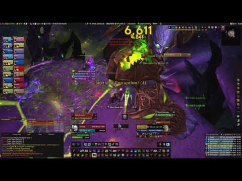 Hellfire Citadel - Mythic - Archimonde - DPS Unholy Death Knight POV