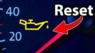 How to Fix & Reset Engine Oil Pressure Warning Light Stays On or Flashing But Oil is Full