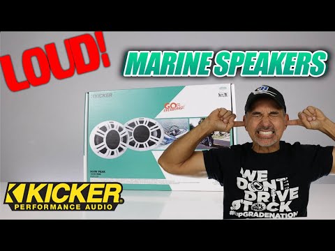 Kicker KMXL694 Marine Speakers - The Perfect Upgrade for Your Boat