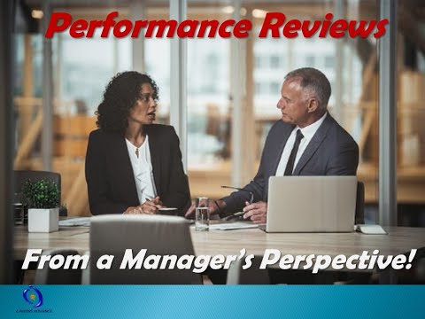 Performance Reviews from a Manager's Perspective