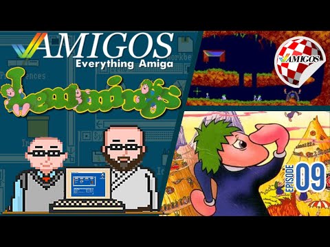 Lemmings Review | Commodore Amiga | Amigos: Everything Amiga Podcast 9