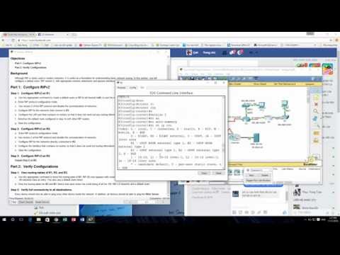 7.3.1.8 Packet Tracer Configuring RIPv2