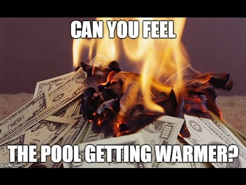 What is the best way to heat a swimming pool?