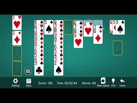 Classic Solitaire Gameplay in 2024 - YouTube