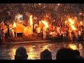 Ganga Aarti At Har Ki Paudi Haridwar Uttarakhand India 2015 HD