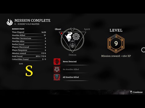 Aragami 2 Mission 8 Sumire's Old Master