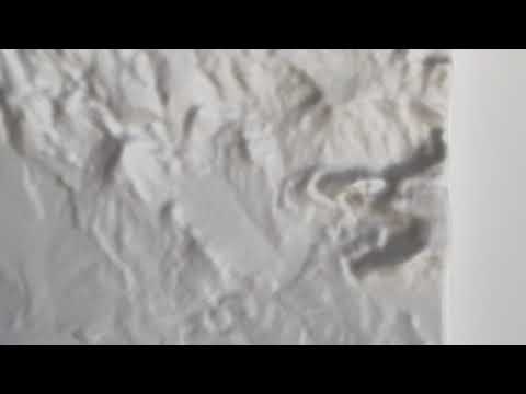 Utah 3D Raised Relief Map