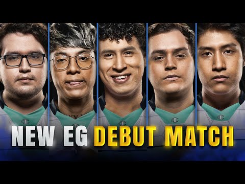 NEW EG TEAM FIRST OFFICIAL DEBUT MATCH