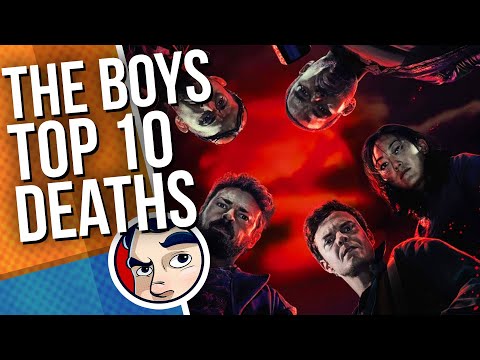 The Boys Top 10 Deaths, TV Show & Comics | Comicstorian