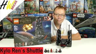 Das Schiff des Obersten Anführers LEGO Star Wars 75256 Kylo Ren´s Shuttle
