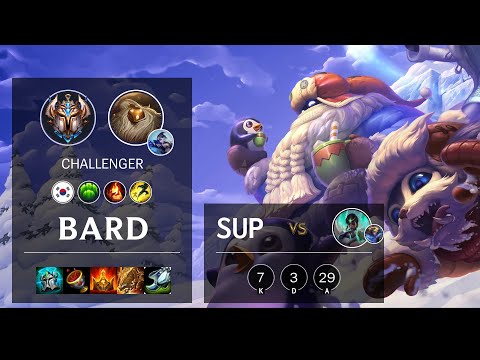 Bard Support vs Karma - KR Challenger Patch 10.13